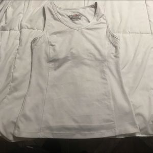 White running tank top Danskin